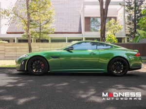 Jaguar XKR Custom Wheels - HF-3 by Vossen - Matte Black Jaguar XKR Custom Wheels - HF-3 by Vossen - Matte Black